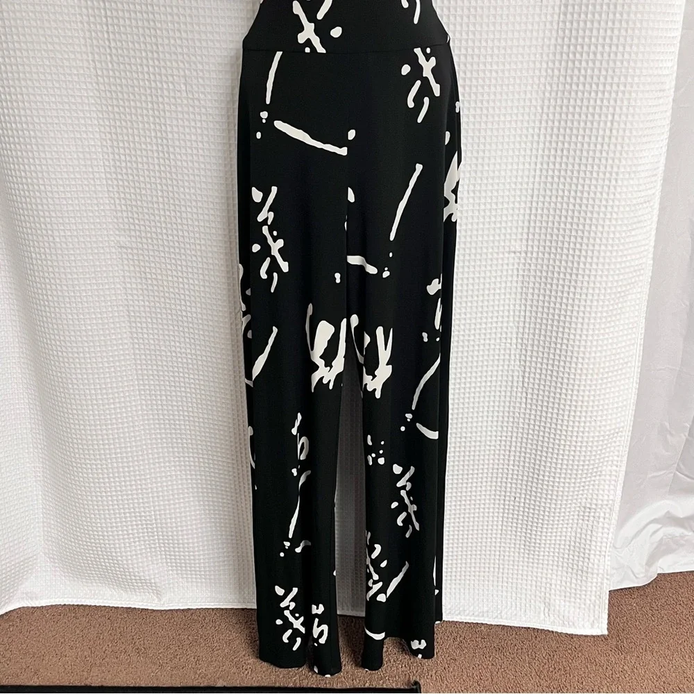Cache ladies Black and White Jumpsuit size small - Picture 3 of 9